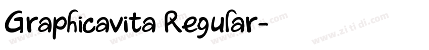 Graphicavita Regular字体转换